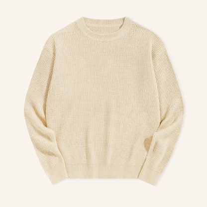 Men's Knit Sweater Casual Crew Neck - VibreMode