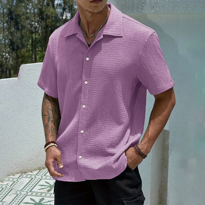 Men's Lightweight Button-Up Shirt