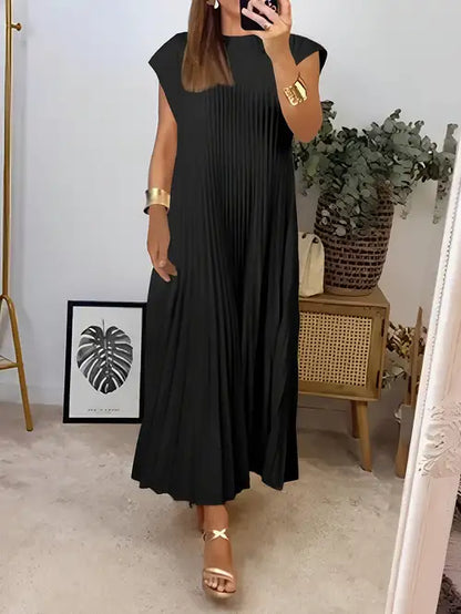 Ladies' Flowy Chic Party Dress Evening - VibreMode