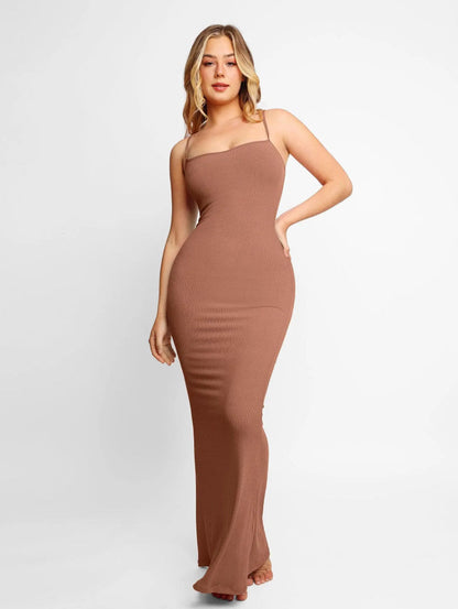 Fit and Flare Long Evening Dress