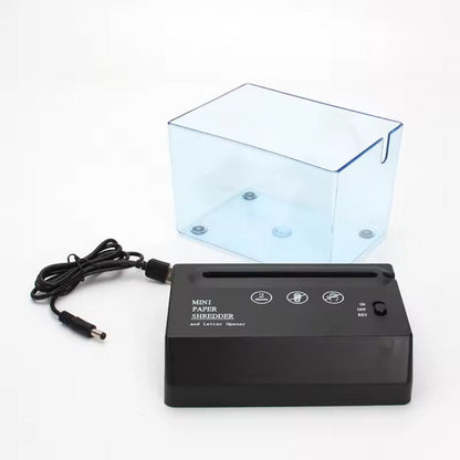 Compact Desktop Paper Shredder Quiet Efficient