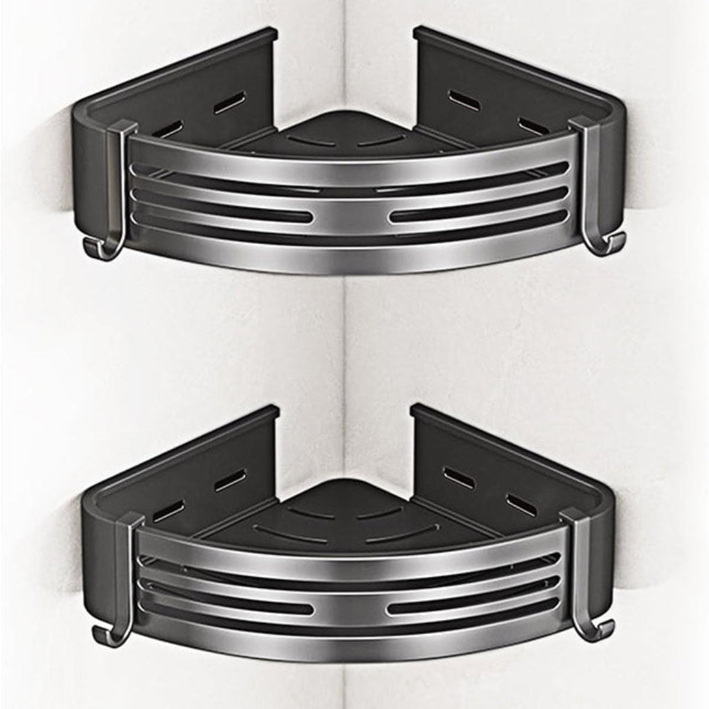2 Tier Corner Shower Caddy Adhesive