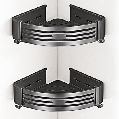2 Tier Corner Shower Caddy Adhesive