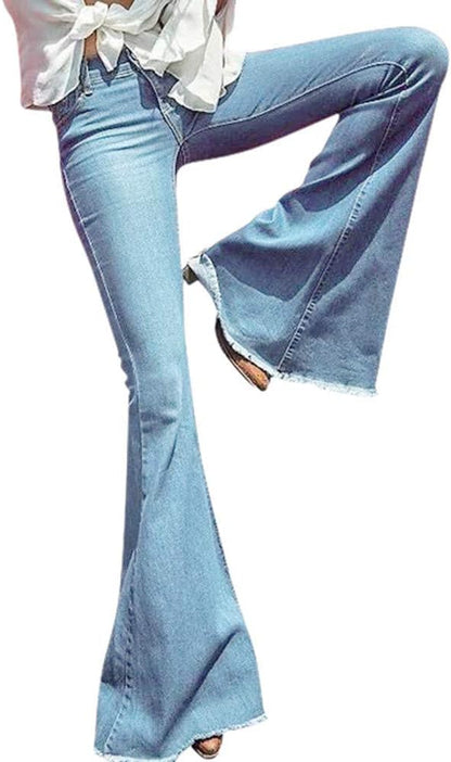 Women's Bootcut Jeans Stretch Flex Fabric - VibreMode