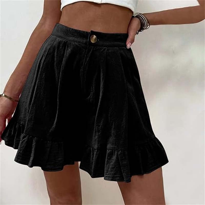 Women's Flared Shorts Soft