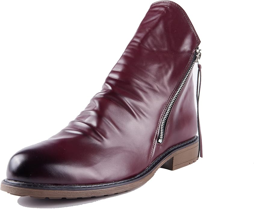Women's Ankle Boots Zipper Low Heel Comfortable