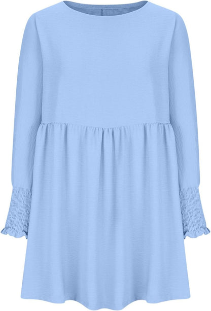 Women's High Waist Flowy Dress Skirt