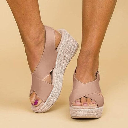 Comfortable Women's Espadrille Wedge Sandals