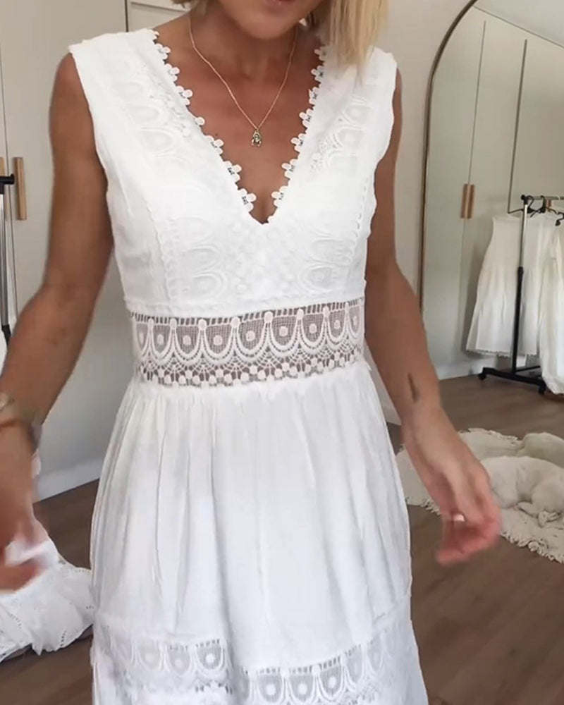 Free Spirit Women's Flowy Maxi Wrap Dress