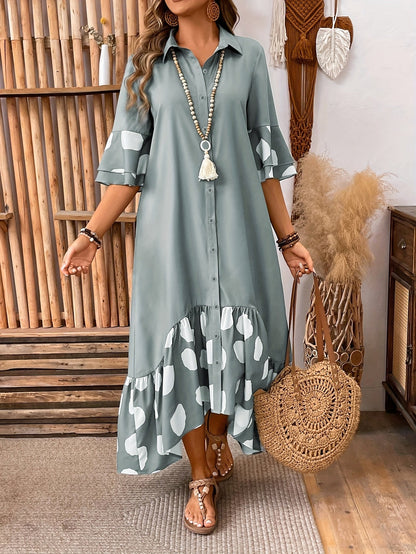 Warm Honey Spotted Sundress