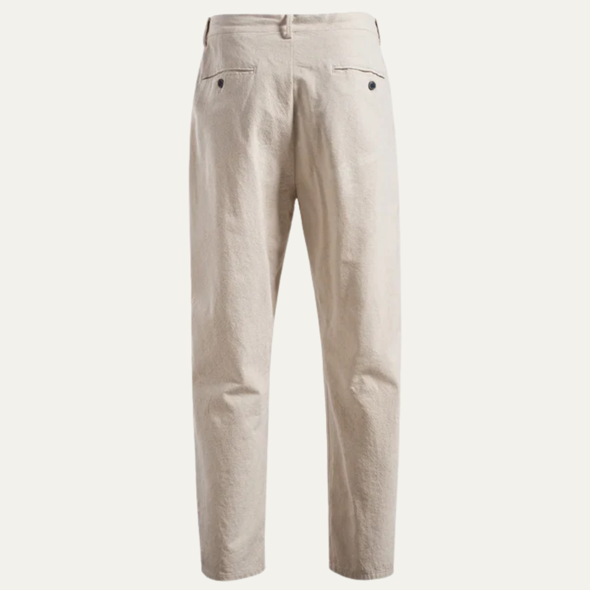 Men's Linen Pants Lightweight Beige Casual
