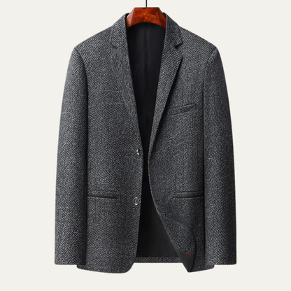 Men's Slim Fit Checked Blazer Suit