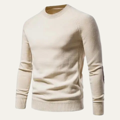 Men's Slim Fit Crew Neck Knit Sweater Thick