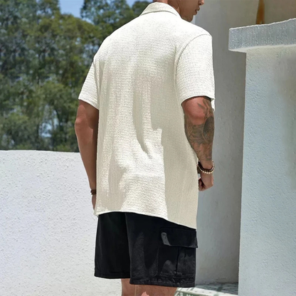 Men's Lightweight Button-Up Shirt