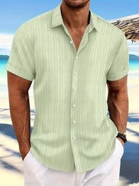 Men's Short Sleeve Casual Shirt