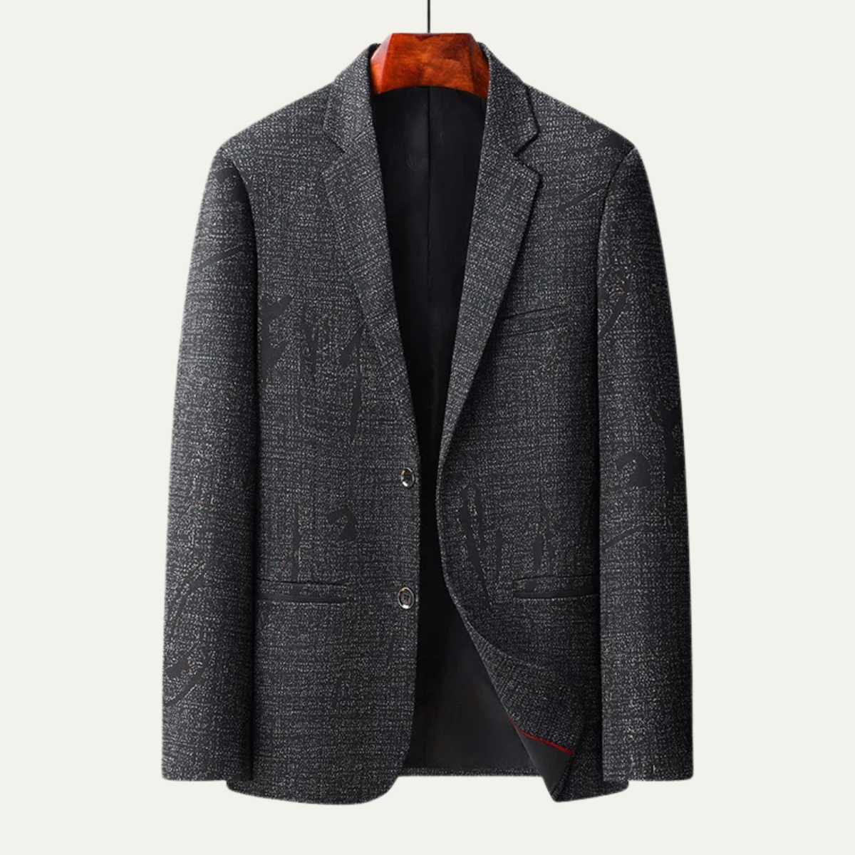 Men's Slim Fit Checked Blazer Suit