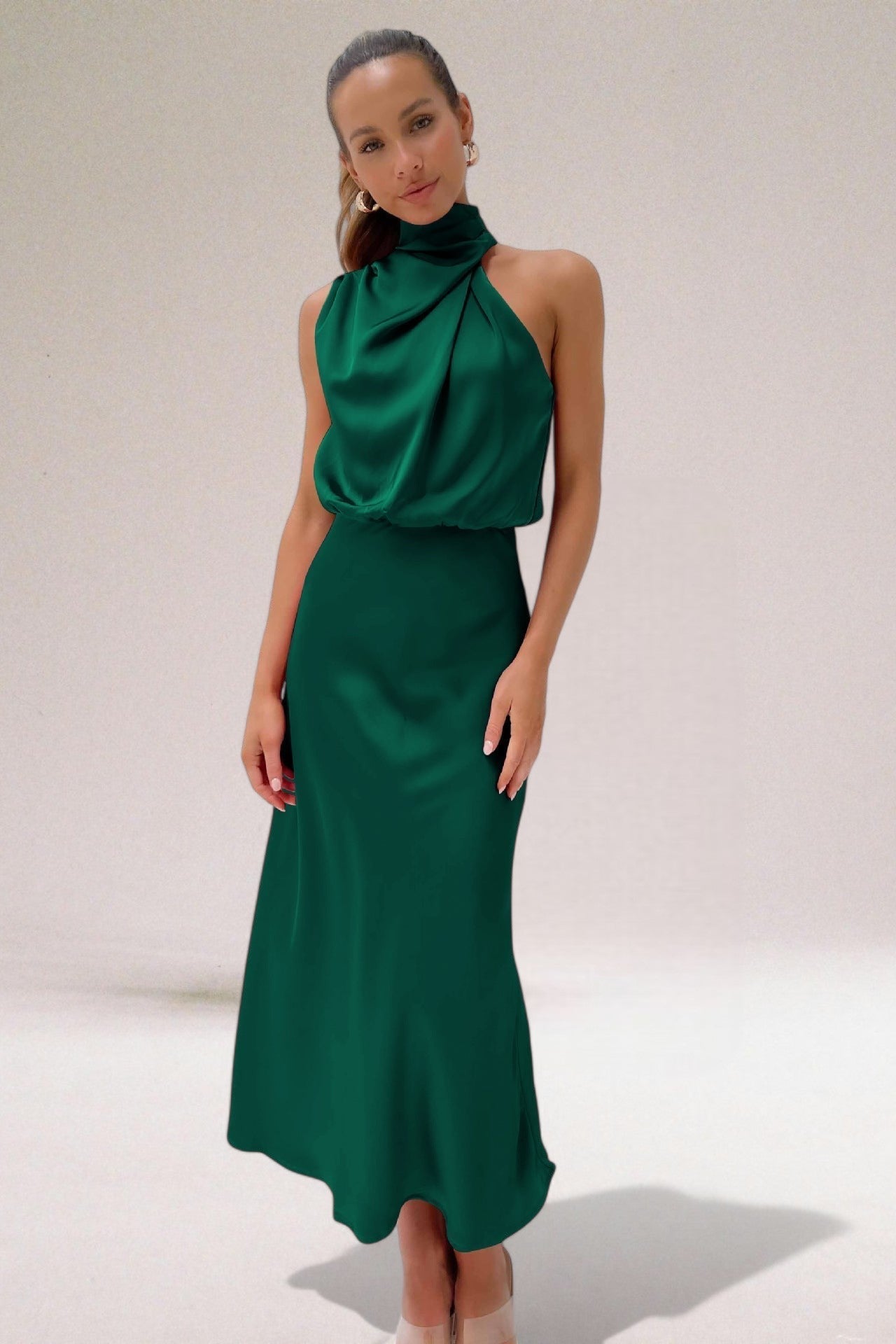 Beautiful Strapless Summer Dress