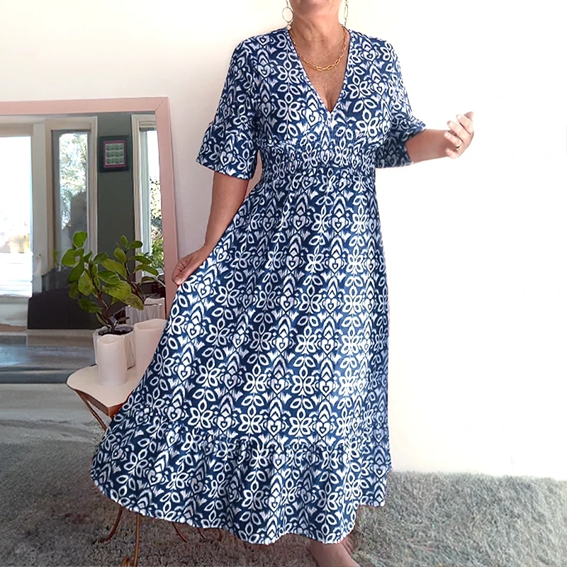 Floral Chic Summer Dress