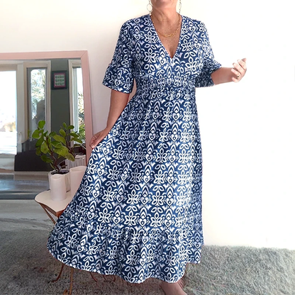 Floral Chic Summer Dress
