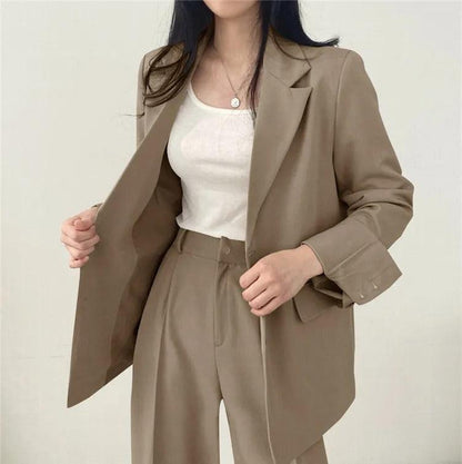 Classic Ladies Two Piece Suit Set