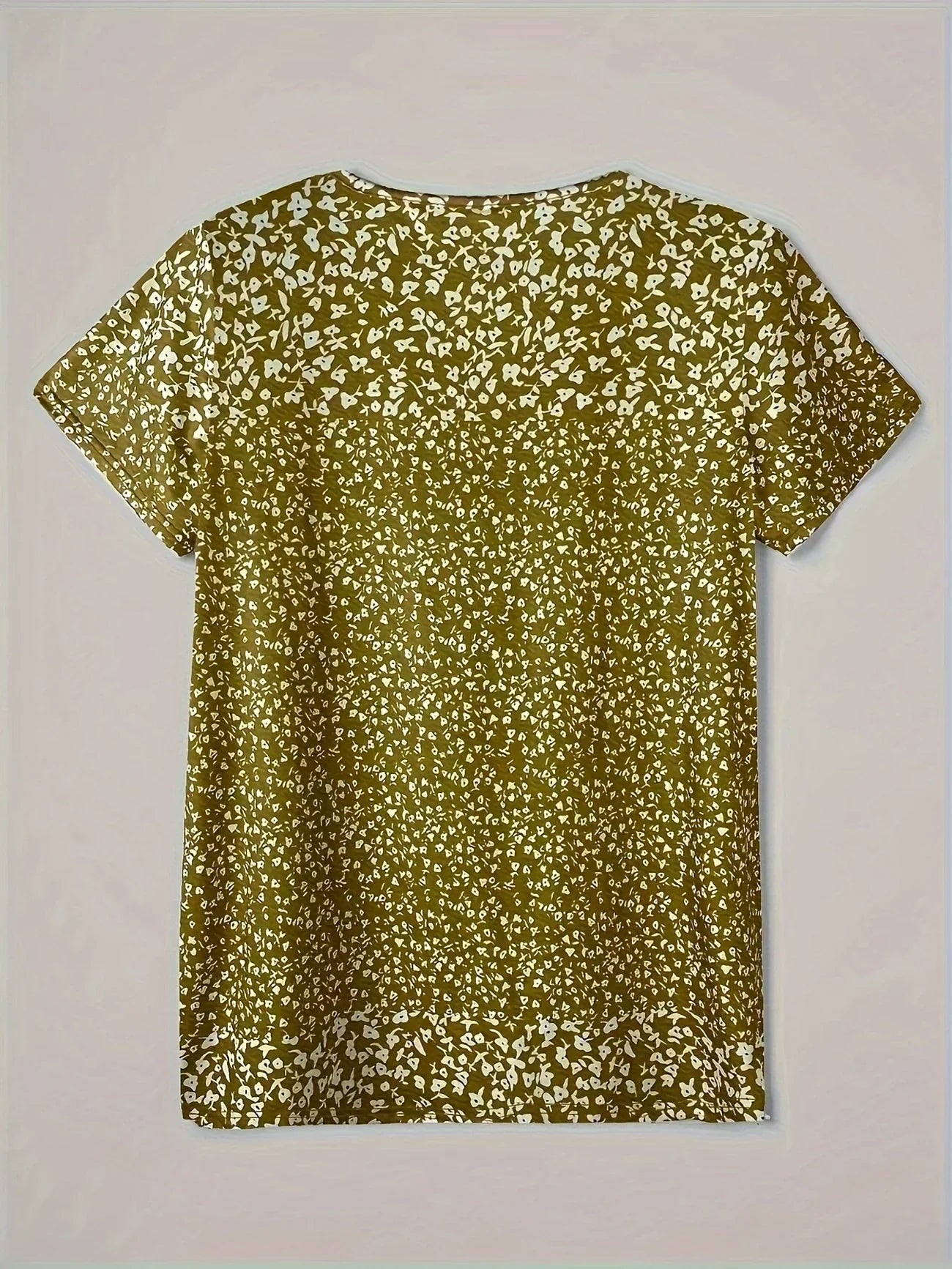 Women's V-Neck Short Sleeve Casual