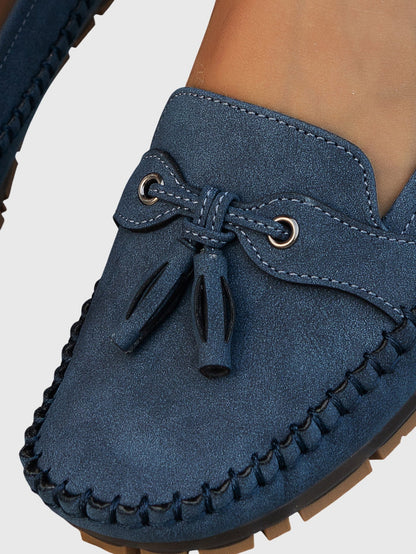 Cozy Slip On Leather Loafers