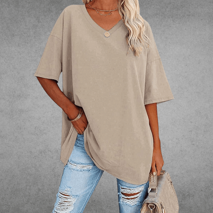 Nikita Women's Oversized V-Neck Shirt