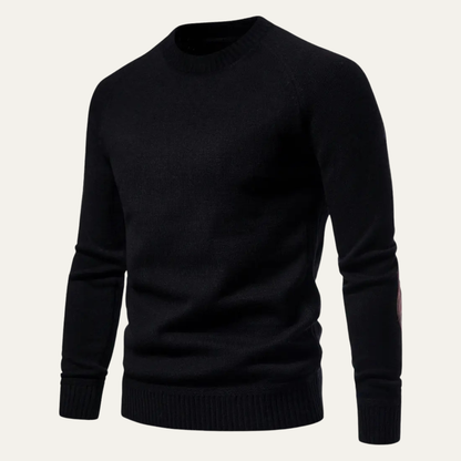 Men's Slim Fit Crew Neck Knit Sweater Thick