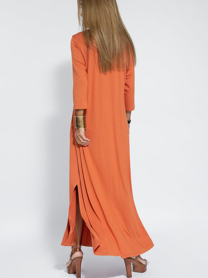 Women's Classic V-neckline Dress