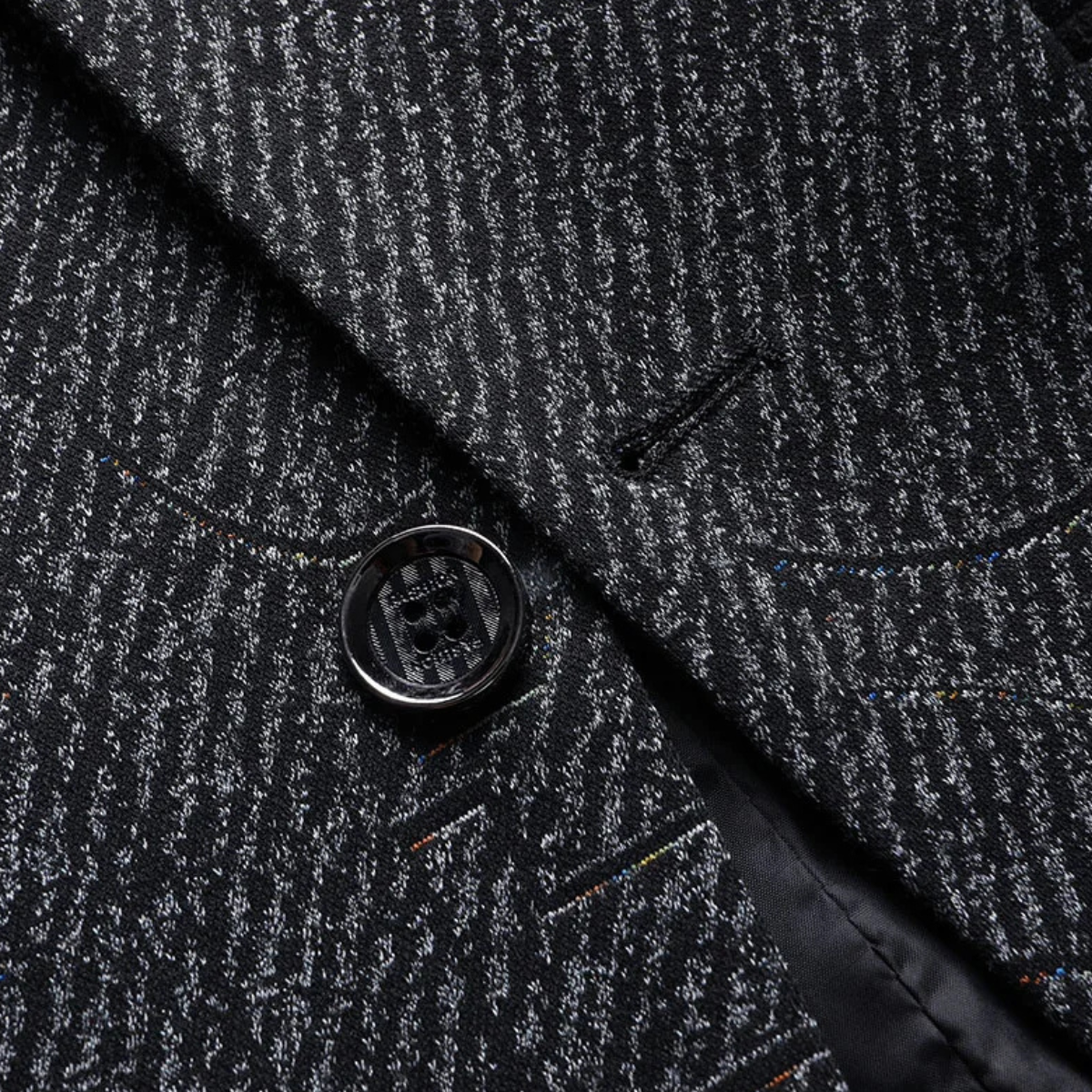 Men's Slim Fit Checked Blazer Suit