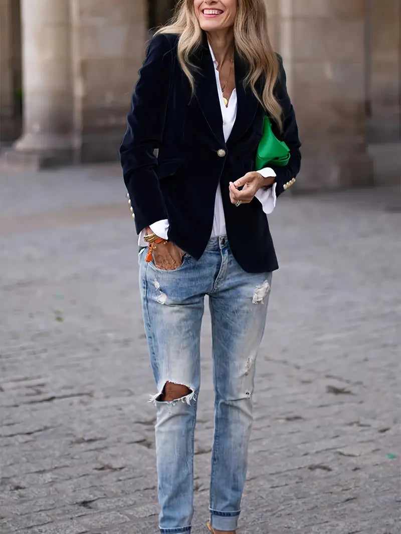 Luxurious Soft Velvet Jacket