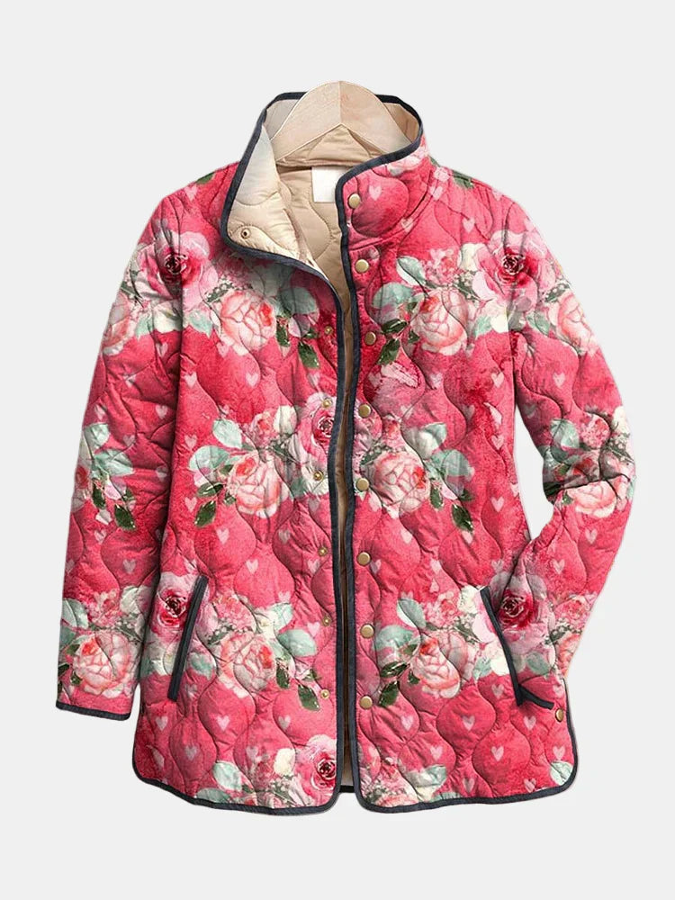 Warm Quilted Winter Jacket - VibreMode
