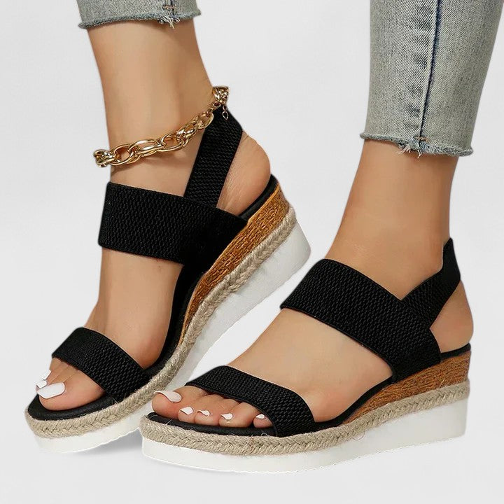 Comfortable Women's Supportive High Heel Sandals - VibreMode