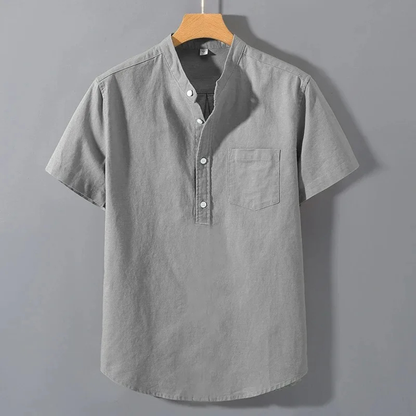 Piacenza Men's Cotton Summer Shirt