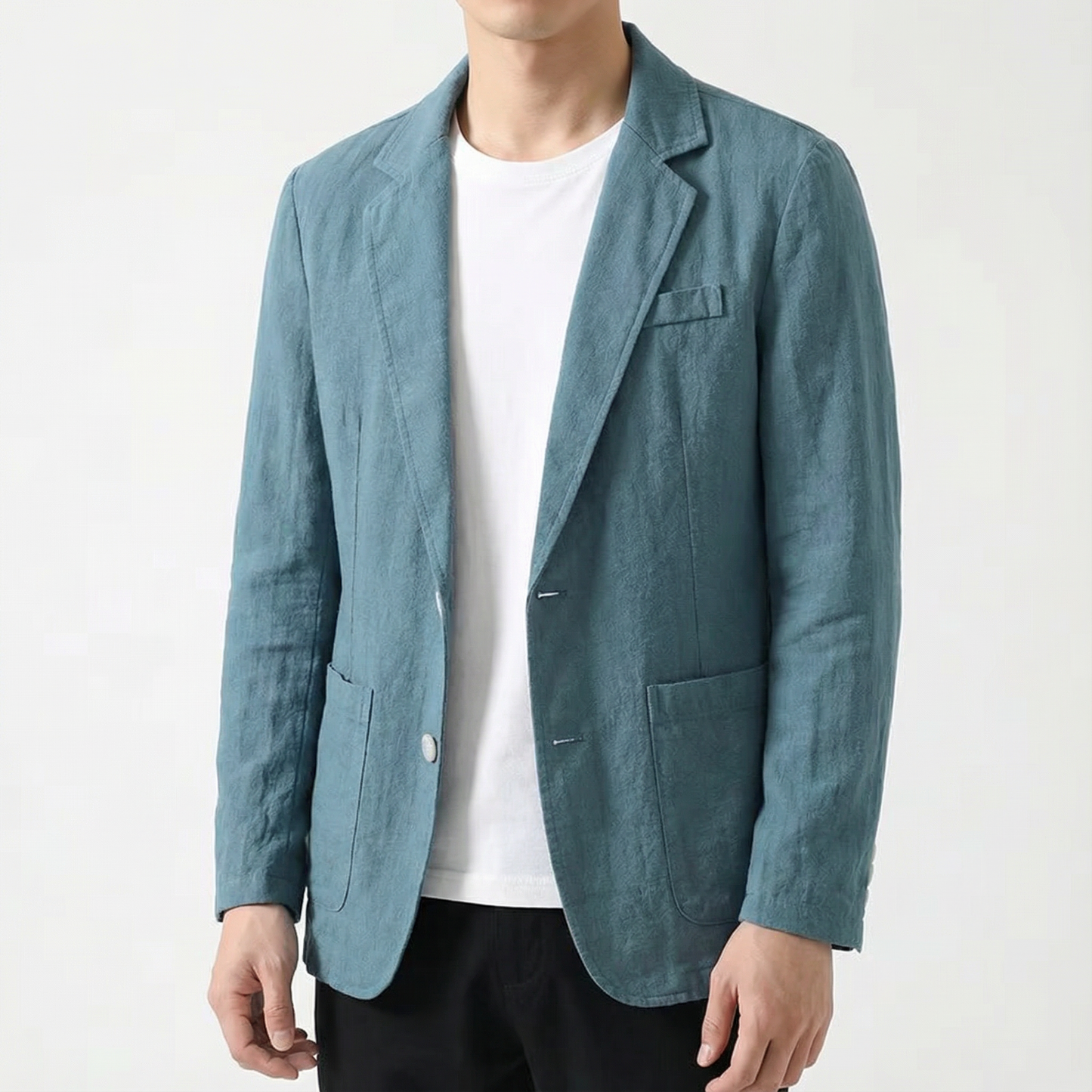 Men's Linen Formal Blazer