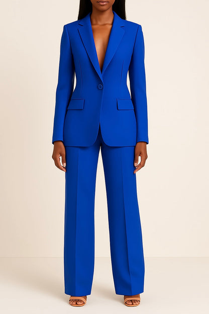 Classic Fit Women's Suit Pants Set
