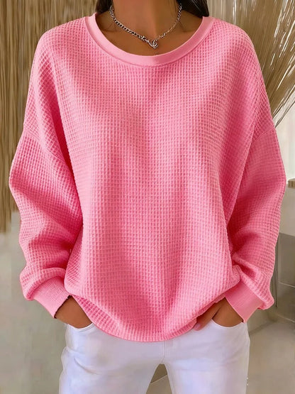 Knitted Crew Neck Sweater