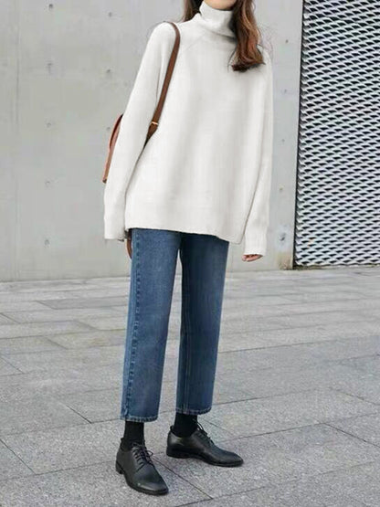 Soft Crew Neck Winter Sweater