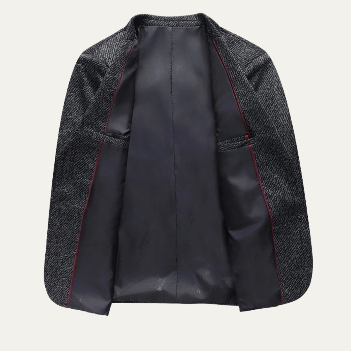 Men's Slim Fit Checked Blazer Suit