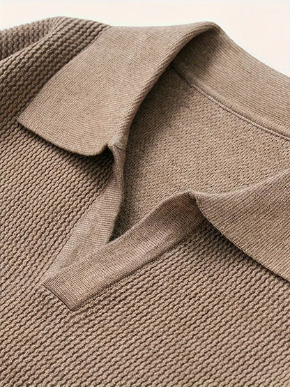 Classic Fit Long-Sleeve Polo Shirt
