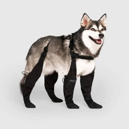 Durable Dog Boots Waterproof Rubber Large - VibreMode