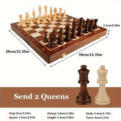 Wooden Chess Game Set