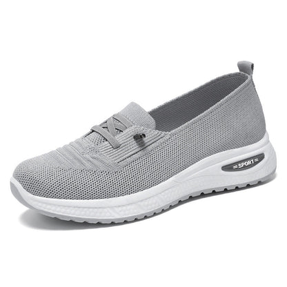 Comfortable Women's Walking Shoes with Arch Support and Mesh Upper - VibreMode