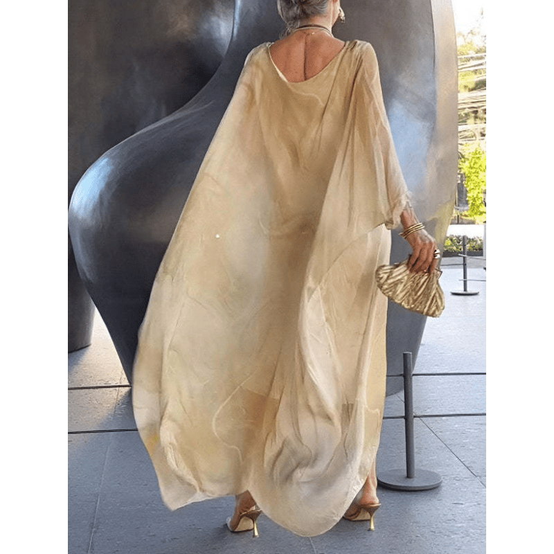 Elegant Floral Maxi Dress