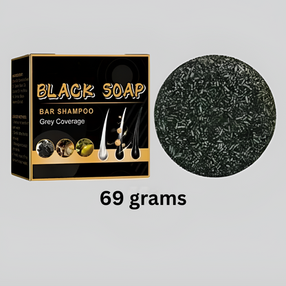 Solid Shampoo Bar Natural 69g Brightening White Hair - VibreMode
