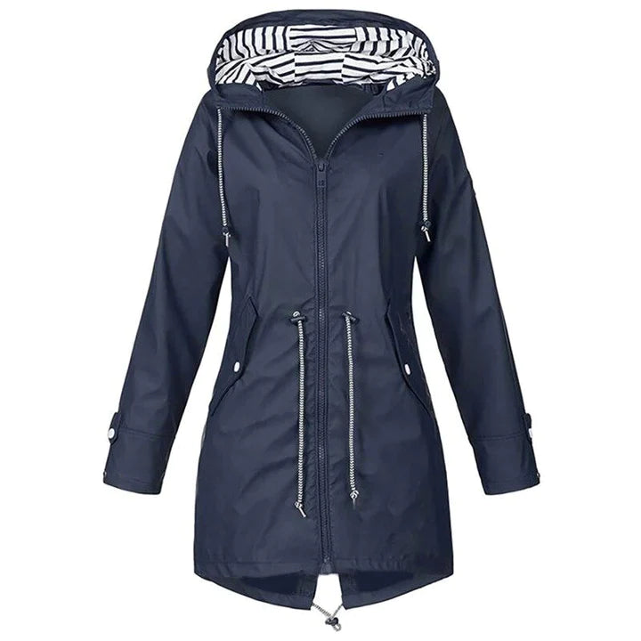 Women's Windproof Rain Jacket Long Sleeves