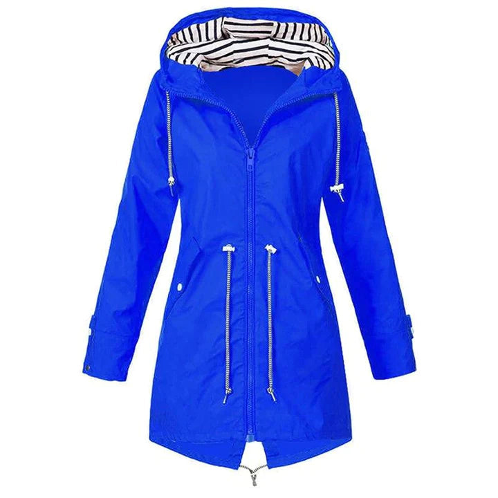 Women's Windproof Rain Jacket Long Sleeves