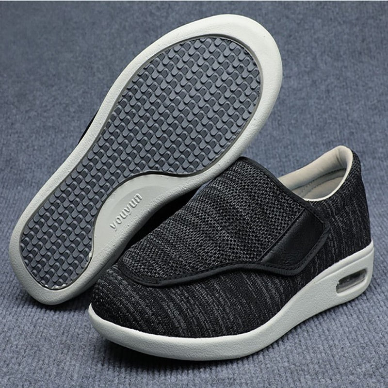 Comfortable Wide Fit Women's Walking Shoes with Air Cushion