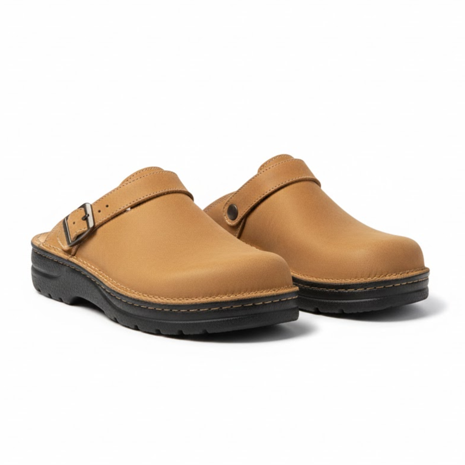 Comfortable Unisex PU Leather Beach Slip On Sandals - VibreMode