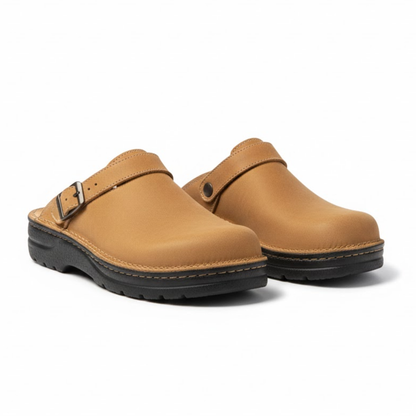 Comfortable Unisex PU Leather Beach Slip On Sandals - VibreMode